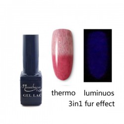 Gel Lac 3in1 Moonbasa cu efect de Blana 6ml #495 Gel Lac 3in1 Moonbasa cu efect de Blana 6ml #495